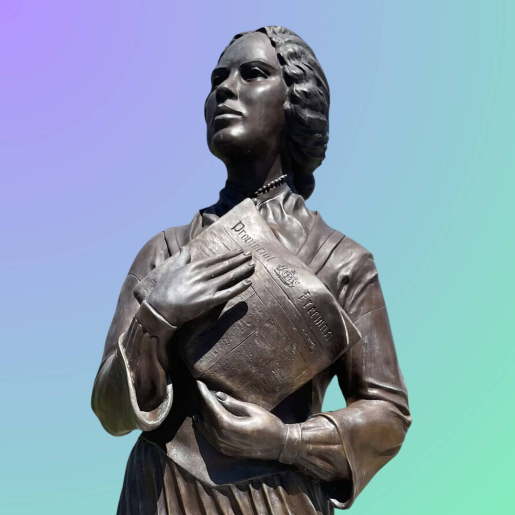 Mary Ann Shadd Cary Sculpture by Donna Mayne